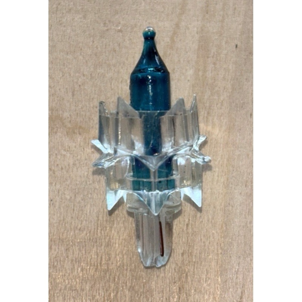 Lot 100+ Vtg Mid Century Christmas Clear Light Bulb Cover Reflector Star Atomic